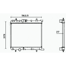 RM0435 EQUAL QUALITY Радиатор, охлаждение двигателя