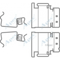 KIT568 APEC Комплектующие, тормозные колодки