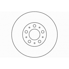 92100503 TEXTAR Тормозной диск