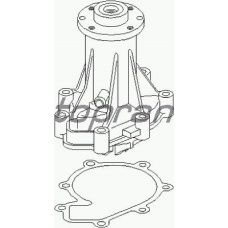 400 414 TOPRAN Водяной насос