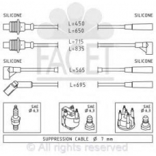 4.9152 FACET Ккомплект проводов зажигания