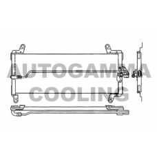 104982 AUTOGAMMA Конденсатор, кондиционер