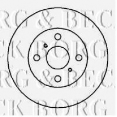 BBD4039 BORG & BECK Тормозной диск