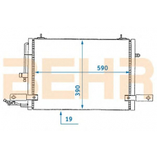 7401463 BEHR Condenser