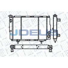 RA0230030 JDEUS Радиатор, охлаждение двигателя