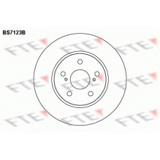 BS7123B FTE Тормозной диск
