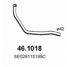 46.1018 ASSO Труба выхлопного газа