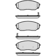 RA.0420.0 RAICAM Комплект тормозных колодок, дисковый тормоз