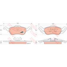 DP1010.10.0815 Dr!ve+ Комплект тормозных колодок, дисковый тормоз