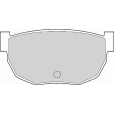 FD898A NECTO Комплект тормозных колодок, дисковый тормоз