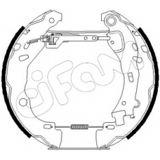 151-189 CIFAM Комплект тормозных колодок