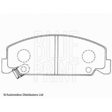 ADH24220 BLUE PRINT Комплект тормозных колодок, дисковый тормоз