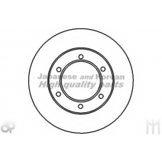 C654-50 ASHUKI Тормозной диск