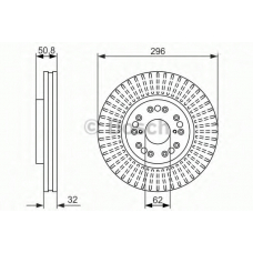 0 986 479 485 BOSCH Тормозной диск