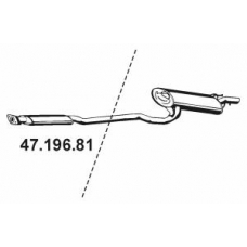 47.196.81 EBERSPACHER Средний глушитель выхлопных газов