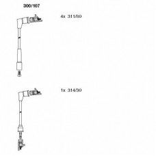 300/107 BREMI Комплект проводов зажигания