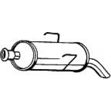 190-003 BOSAL Глушитель выхлопных газов конечный