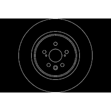 MDC1346 MINTEX Тормозной диск