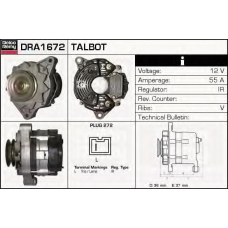 DRA1672 DELCO REMY Генератор