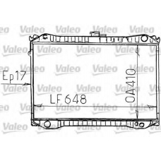 731187 VALEO Радиатор, охлаждение двигателя