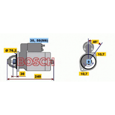 0 001 109 029 BOSCH Стартер