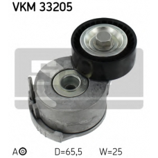 VKM 33205 SKF Натяжной ролик, поликлиновой  ремень