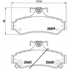 8DB 355 020-531 HELLA PAGID Комплект тормозных колодок, дисковый тормоз