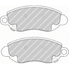 FVR1381 FERODO Комплект тормозных колодок, дисковый тормоз