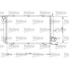 730561 VALEO Радиатор, охлаждение двигателя