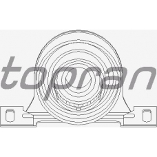 501 593 TOPRAN Подвеска, карданный вал