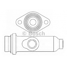 F 026 003 044 BOSCH Главный тормозной цилиндр