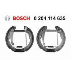 0 204 114 635 BOSCH Комплект тормозных колодок