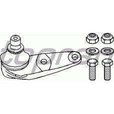 104 311 TOPRAN Несущий / направляющий шарнир