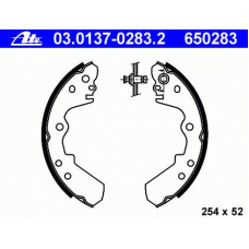 03.0137-0283.2 ATE Комплект тормозных колодок