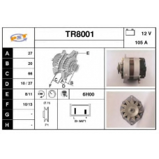 TR8001 SNRA Генератор