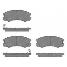 SP 438 PR SCT Комплект тормозных колодок, дисковый тормоз