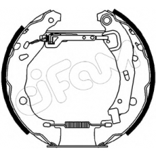 151-155 CIFAM Комплект тормозных колодок