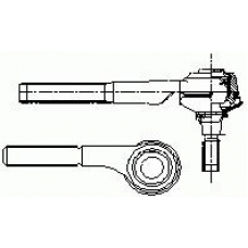 20337 02 LEMFORDER Наконечник поперечной рулевой тяги