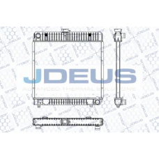 RA0170041 JDEUS Радиатор, охлаждение двигателя