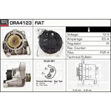 DRA4123 DELCO REMY Генератор