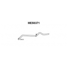 ME50371 VENEPORTE Труба выхлопного газа