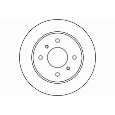 MDC1006 MINTEX Тормозной диск