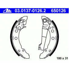 03.0137-0126.2 ATE Комплект тормозных колодок