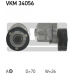 VKM 34056 SKF Натяжной ролик, поликлиновой  ремень