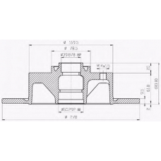 BSF1029 QUINTON HAZELL Тормозной диск