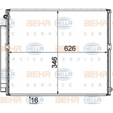 8FC 351 310-161 HELLA Конденсатор, кондиционер