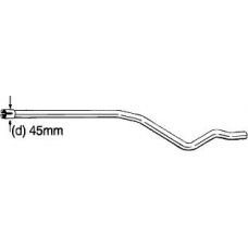 889-461 BOSAL Ремонтная трубка, катализатор