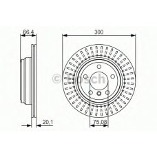 0 986 479 045 BOSCH Тормозной диск