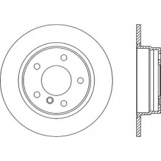 BDR1094.10 OPEN PARTS Тормозной диск