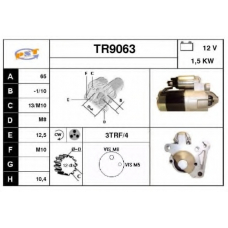 TR9063 SNRA Стартер